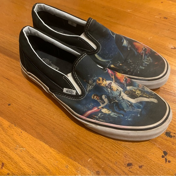 Vans Other - Vans Star Wars May The Force Be With You print mens size 10.5